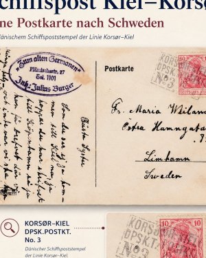 📮 Schiffspost Kiel–Korsør: Eine Postkarte nach Schweden

Manche Postkarten erzählen weit mehr, als man auf den ersten Blick vermutet.

Diese histori…