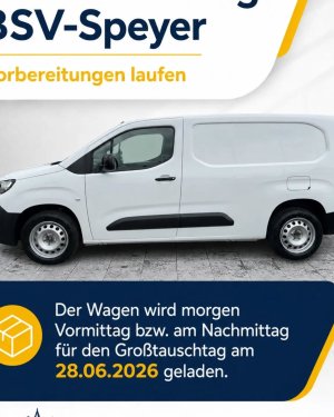 Die Vorbereitungen laufen auf Hochtouren! 🚐📬

Morgen wird unser Fahrzeug für den Großtauschtag des Briefmarkensammlerverein e.V. Speyer am 28.06.20…
