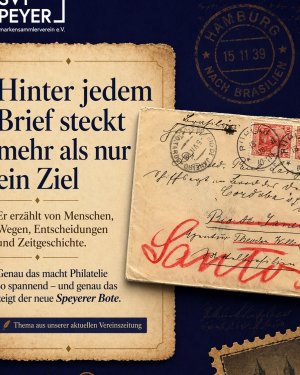 Mehr als nur ein Ziel.

Dieser Brief erzählt nicht nur von einem Postweg, sondern von Menschen, Verbindungen und Geschichte.
Genau solche Belege zeig…