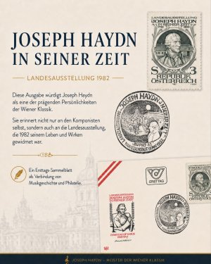 Joseph Haydn in seiner Zeit

Diese österreichische Ausgabe von 1982 würdigt Joseph Haydn als eine der prägenden Persönlichkeiten der Wiener Klassik…