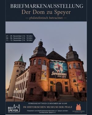 Fast 1000 Jahre Dom – auf ein paar Quadratzentimetern Papier 🏛️✉️

Wie oft der Speyerer Dom schon auf Briefmarken war, zeigt unser neues Buch „Der Do…